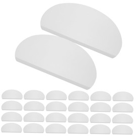 Mikinona 50pcs Transparent Face Facial Hair Salon Shower Shield Eye Barber Supplies Haircut Eye Cover Haircut Eye Guards Salon Supplies Haircut Supplies