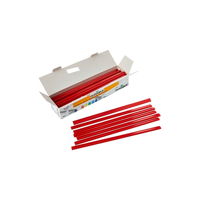Durable 293003 Spine Bars A4 for Approximately 30 Sheets Pack