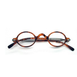 Boomer Eyeware The Professor Vintage Style Reading Glasses, 4.00, Tortoise