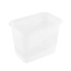 keeeper 3-Piece Freezer Storage Box Set With Erasable Write-On Lid,