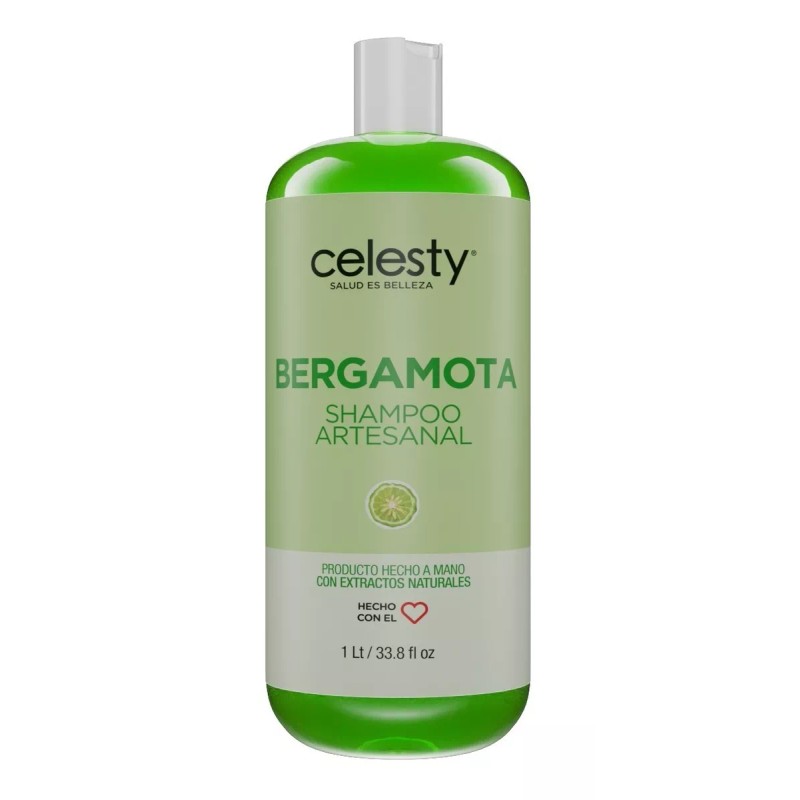 Celesty Shampoo Extracto De Bergamota Celesty 1lt