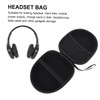 KOMBIUDA 2 Pcs Headphone Case for Plane Travel Zipper Headset