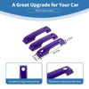 PDKLIN for Bronco Door Handle Cover Trim Purple Fit for