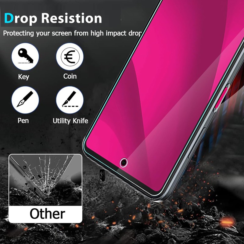 Zeking 2Pack for T-Mobile Revvl 8 Pro 5G Privacy Screen
