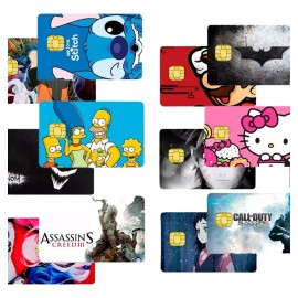 Universo en Linea Sticker Cover Tarjeta Skin Divertida Calcomania Vinil