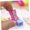 24Pcs Handheld Pencil Sharpeners Manual Pencil Sharpeners Mixed Colors for