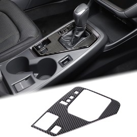 Aunginsy Car Central Control Gear Shift Panel Trim Cover Compatible with Subaru Crosstrek 2022-2024 Carbon Fiber Gear Shifter Console Anti-Scratch Panel Frame Decorative Sticker Protection Accessories