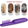 Electric Detangling Comb Wet Dry Dual Use Negative Ion Massage