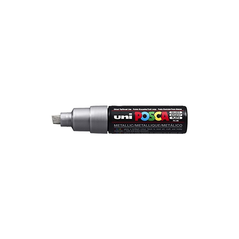 Uni-Ball uni Posca PC-8 K Blunt Tip Silver 1pc (S)