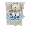 KIDDI-MEDIA Baby Blanket Including Comforter with Name and Date of