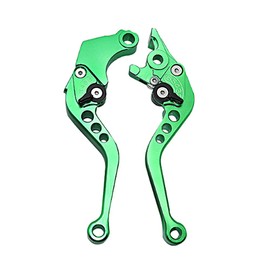 Baceyong 2x Short Brake Clutch Levers (Left & Right), CNC Machining 6-speed Adjustment Device Short Brake Clutch Lever for H0NDA for GR0M