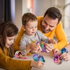 4PCS 3D Printed Dragon - Dragon Eggs with Inside -,