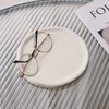 Jewelry Plate Ceramic Glossy Appearance Simple Modern Stylish Storage Tray
