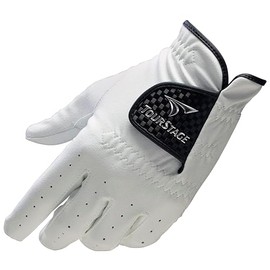 Bridgestone TOURSTAGE GLTS24 Golf Gloves, White, 8.7 inches (22 cm), Men's