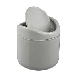 keeeper Organic Swing Top Bin 1.3L Table Top Bin Svenja (Eco Stone Grey)