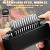 Meat Tenderizer with 48 Stainless Steel Ultra Sharp Needle Blades