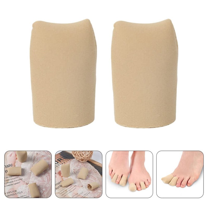 FOMIYES 2pcs Toe Scuffs Toe Caps Toe Finger Protector Gelt