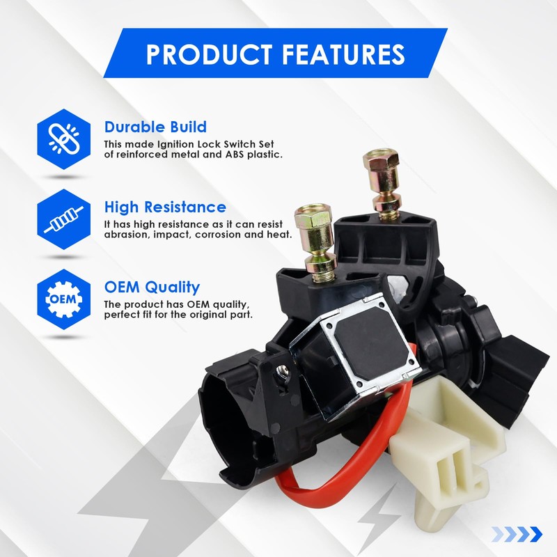 81910-M7110 Ignition Lock Switch Housing Fit for Kia Forte 2019-2021,