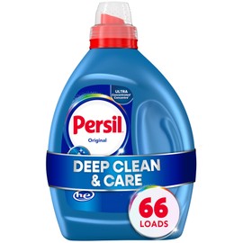 Persil Original Everyday Clean, Liquid Laundry Detergent, High Efficiency (HE), Deep Stain Removal, Ultra Concentrated, 50 fl oz, 66 Loads
