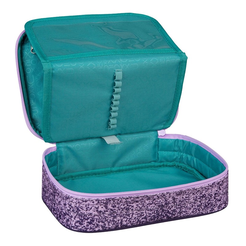 Neoxx Dunk Glitterally Perfect Pencil Case with 26 Pen Loops