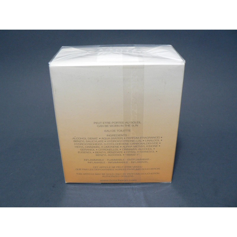 Boucheron VINTAGE BOUCHERON EAU LEGERE 2005 LIMITED EDITION 3.3oz 100ml