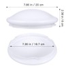 Ceiling Light Cover: Mushroom Ceiling Light Shade Replacement, 7.36 Inch