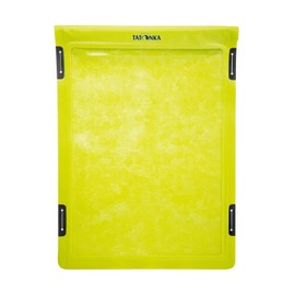 Tatonka WP Dry Bag A4 - Waterproof Tablet Case with Viewing Window for Operating Touch Displays - Waterproof according to IPX7 Standard - 37.5 x 27.5 cm (Lime)
