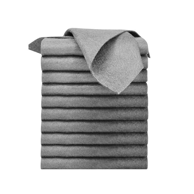 flintronic 10 Pack Magic Cleaning Cloths, Microfiber Glass Cleaning Cloth,
