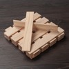 Wood Strips Slats Wooden Dowels for Crafts 3 × 25