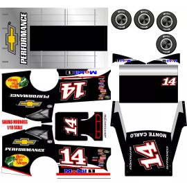 Traxxas SALVAS MUDBOSS TRAXXAS SLASH TONY STEWART SMOKE CHEVY