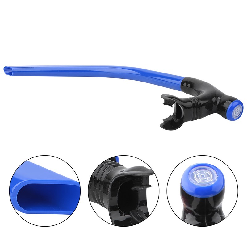 Silicone Swimming Front Breathing Tube Training Professional Adults Snorkel Diving