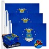 UD_US Air Force Flag 2x3FT 3-Pack Double-sided Embroidered Polyester By