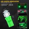 AQJ 10X Green LED Bulbs Instrument Cluster Panel Backlight Gauge