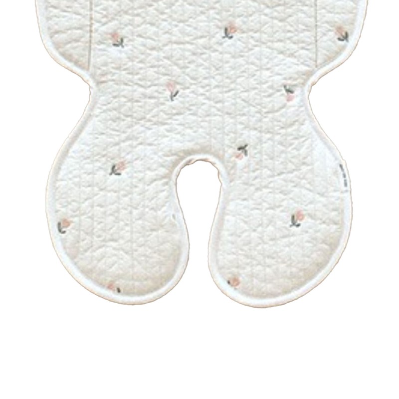 Soft Baby Stroller Seat Cushion Breathable Pure Cotton Infant Car