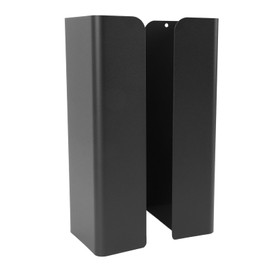 Magnetic Tissue Holder, Magnetic Glove Tissue Dispenser No Punching, Versatile Paper Towel Box Wall Mounted for Refrigerator Kitchen Bathroom (Black)