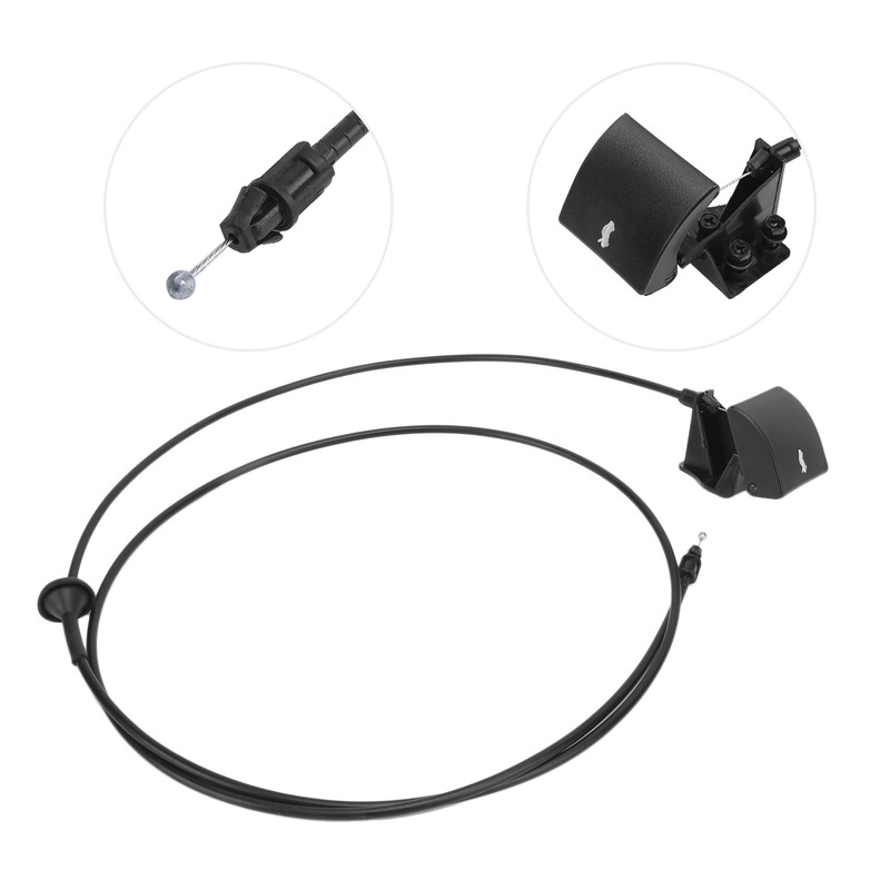 Front Hood Release Cable with Handle 55394495AB Replacement for Grand