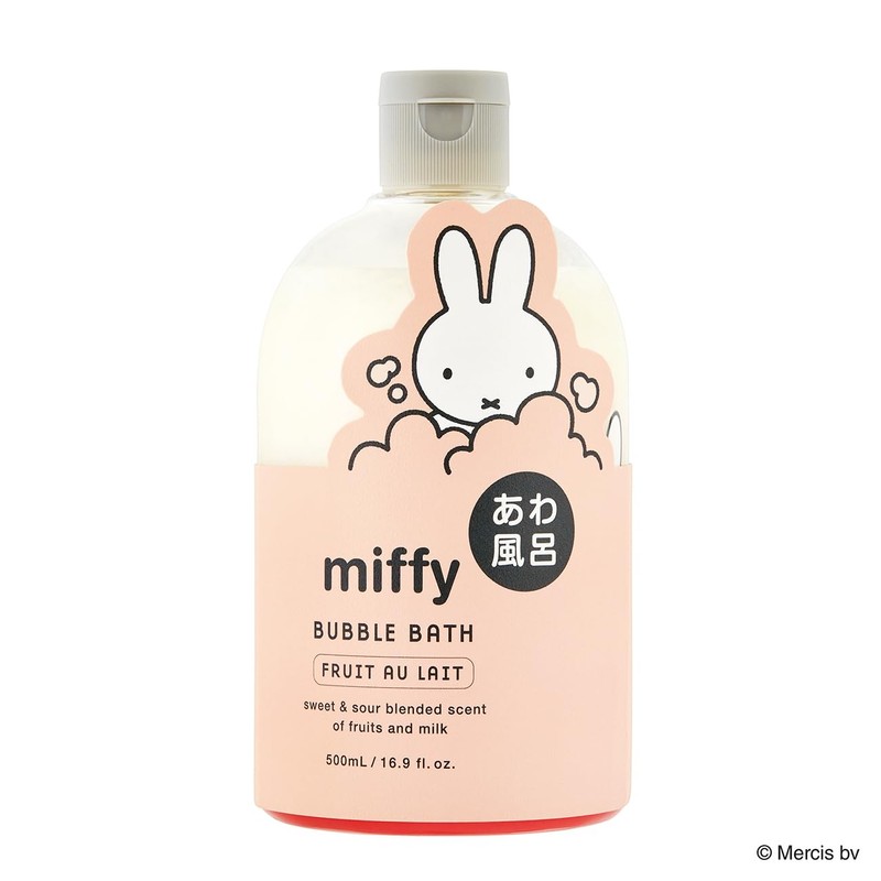 miffy Miffy Bubble Bath, Fruito-Les Scent, 16.9 fl oz (500