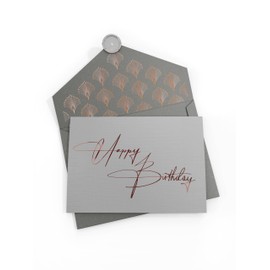 Joli Coon Birthday Card – Happy Birthday – Folding Card with Envelope and Wax Seal (German Version)