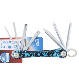 Takagi GISUKE Folding Hex Key DX Screwdriver Included, Set of 7, No.12