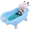 PRETYZOOM Cute Plastic Soap Dish Soap Boxes Funny Animal Cow