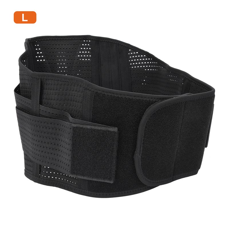 Breathable Nylon Lumbar Lower Back Waist Protection Belt Brace for
