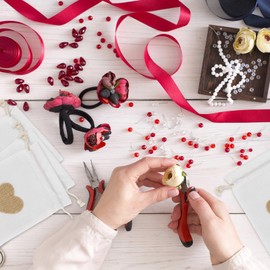 Pack of 24 Jute Bags Heart 15 x 20 cm White Jute Bag Small Jute Gift Bag Small Fabric Bag with Drawstring for Jewellery Bags Crafts Wedding Party and Christmas