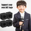 4 Pcs Microphone Flag Station Portable Square Cube Shaped Mic