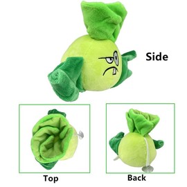 JHESAO - Juguete de peluche PVZ de 6 pulgadas, juguete de peluche PVZ 1 2 de zombis suaves de peluche para plantas de col china