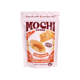 Mochi Foods Original Mochi Pancake & Waffle Mix, Gluten-Free, Hawaiian-Inspired, Fluffy & Chewy, 12.5 oz