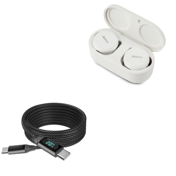 BoxWave Cable Compatible with Denon PerL Pro - PowerDisplay PD