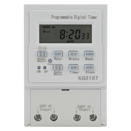 Mini AC 220V 1W 30A Digital Timer Switch Programmable Control Timing Switch