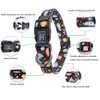 Roses&Poetry Dog Collar with Colourful Star Patterns, Adjustable Durable Puppy