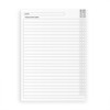 Brook Street Notes A6 To-do list Notebook A6 Pink