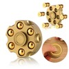 HERSE Revolver Bullets Brass Fidget Spinner